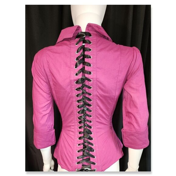 Corset Story Dusty Rose Corset Shirt - Picture 6 of 16